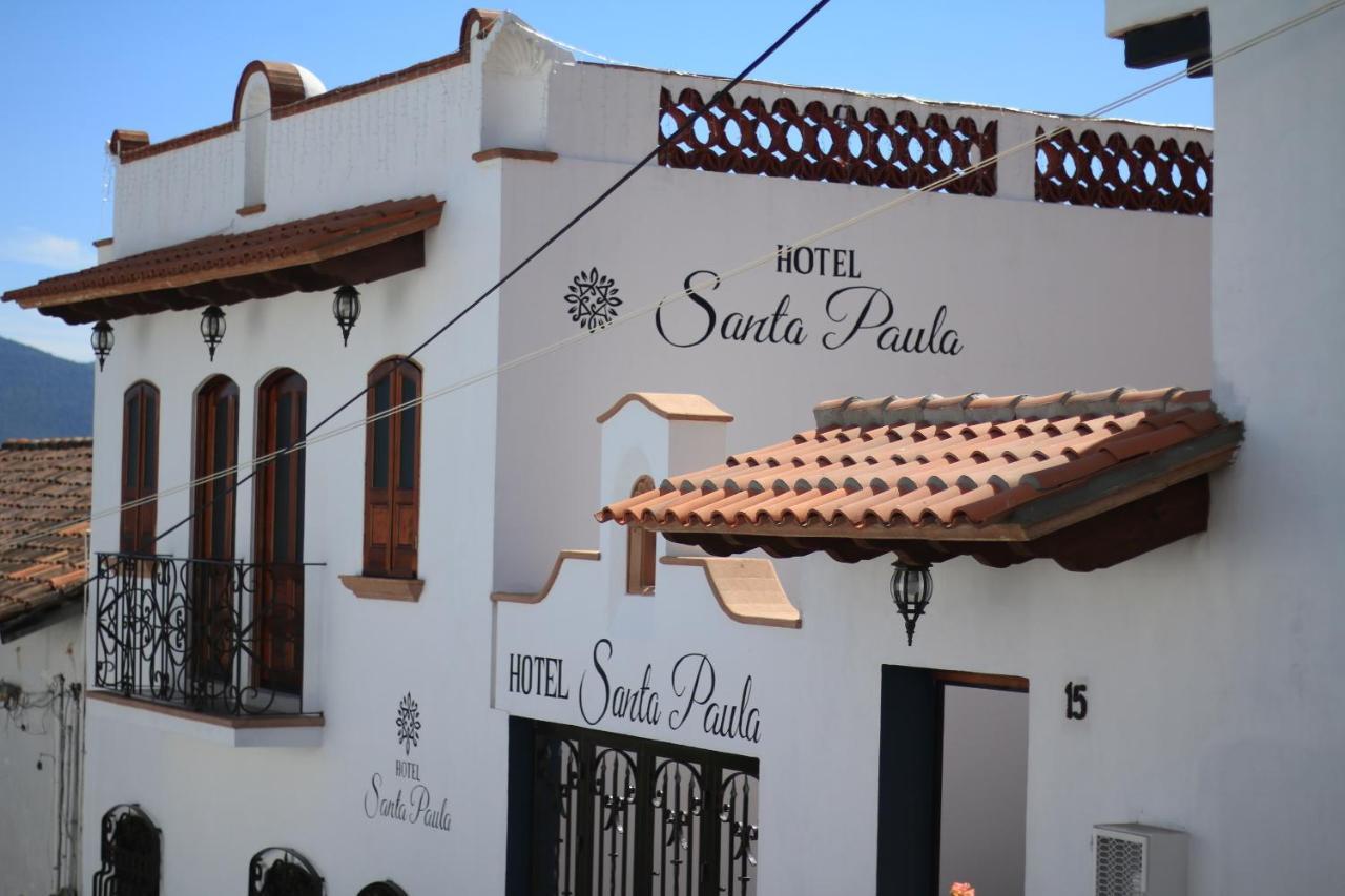 Hotel Santa Paula タスコ・デ・アラルコン エクステリア 写真