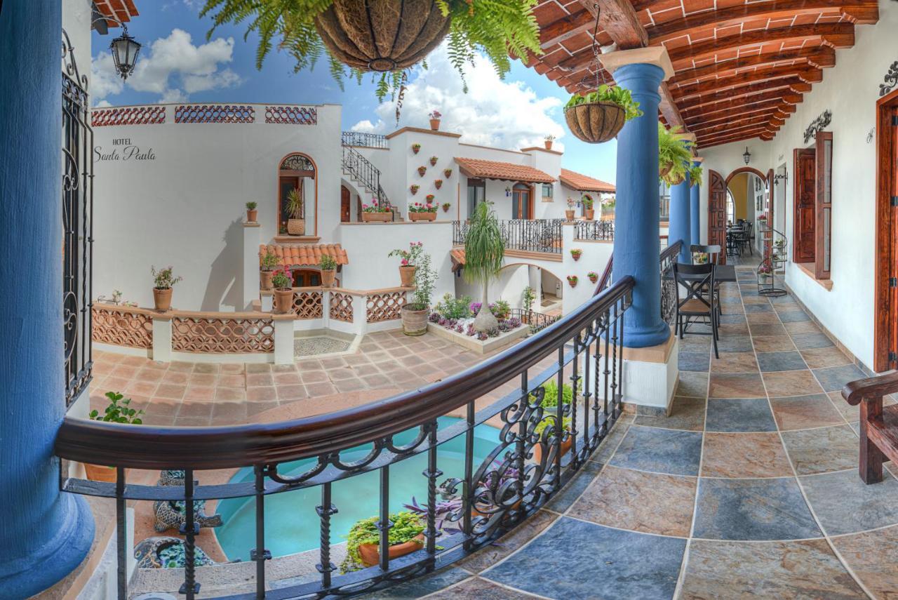 Hotel Santa Paula タスコ・デ・アラルコン エクステリア 写真