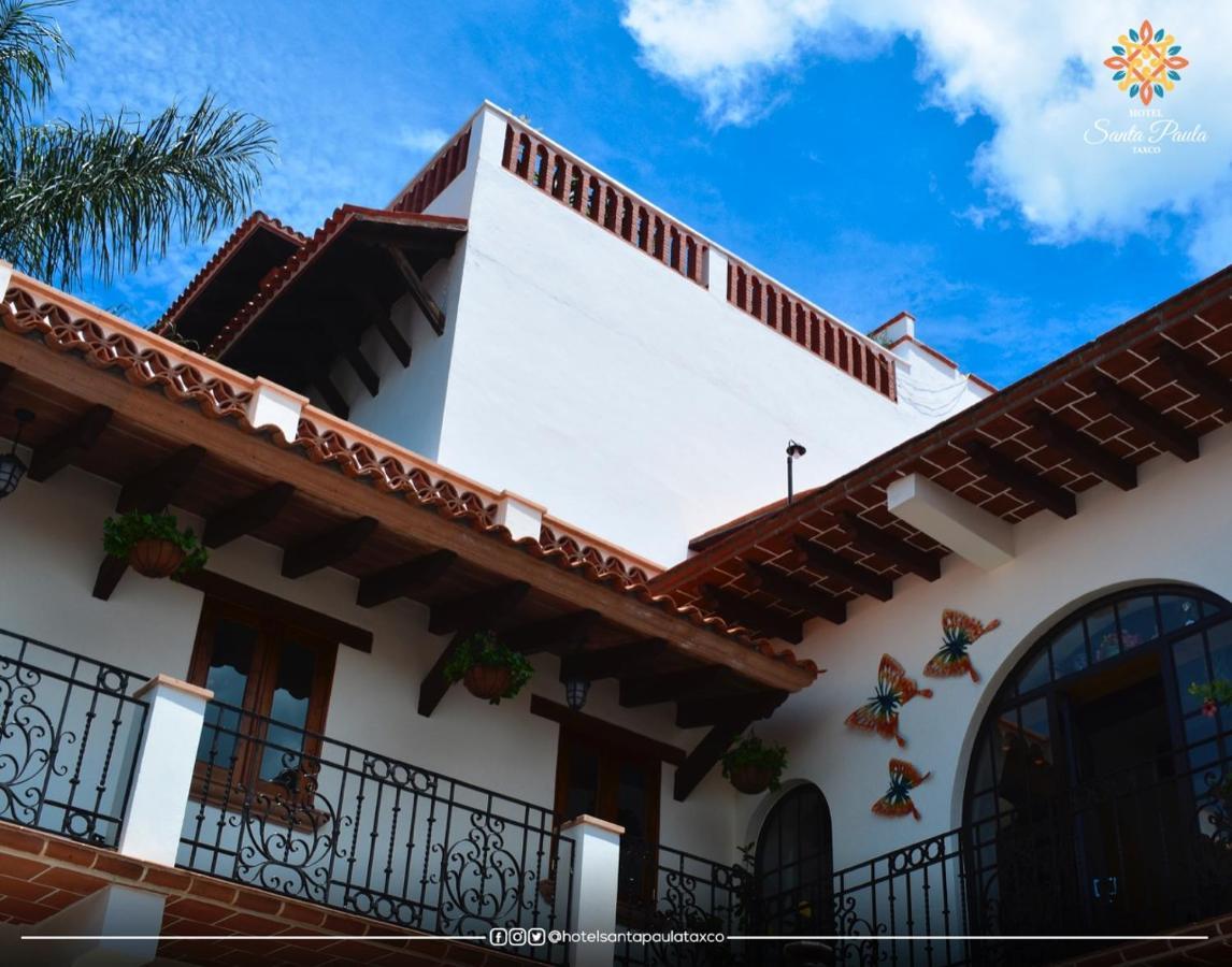 Hotel Santa Paula タスコ・デ・アラルコン エクステリア 写真